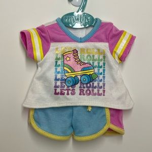 My Life roller skates outfit plus bonus shorts